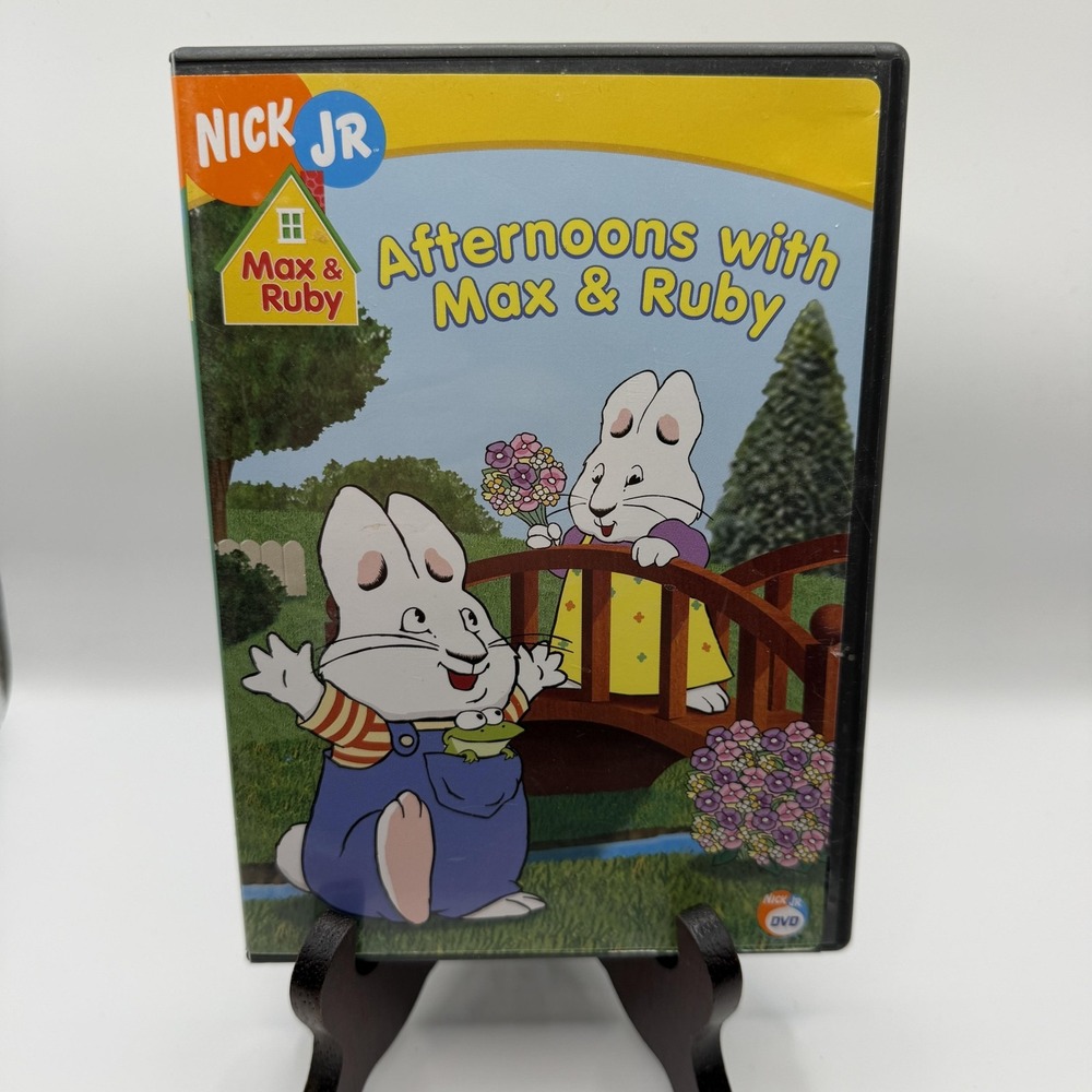 Afternoons With Max‎ & Ruby DVD Nick Jr Animated Children's Full Screen Region 1